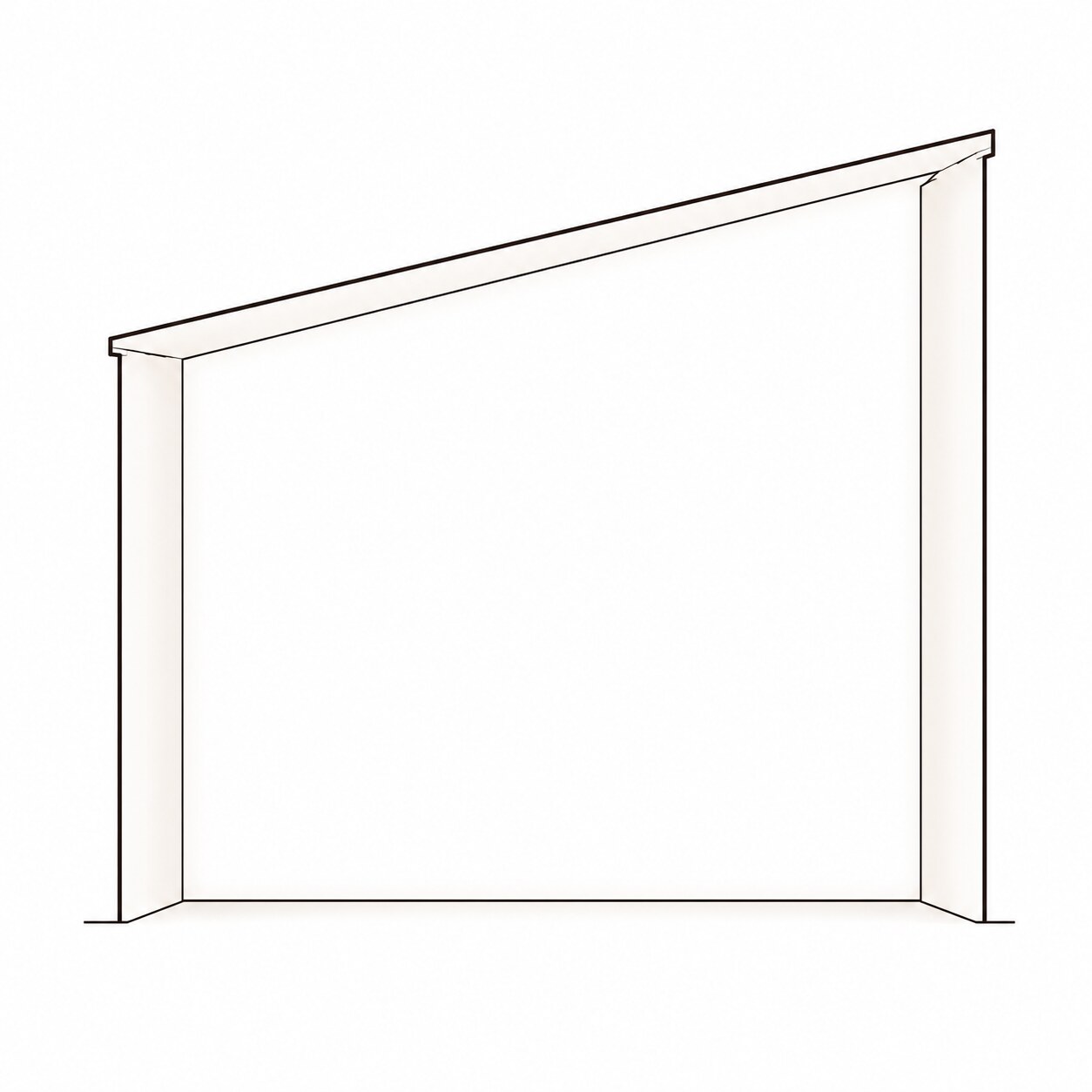Soffitto inclinato