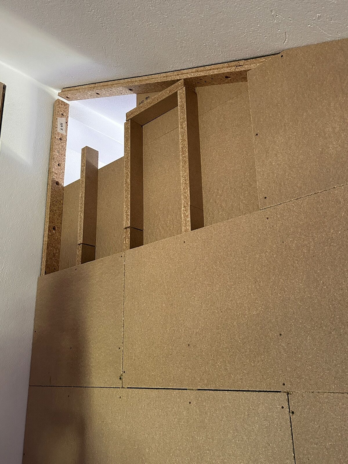 Dettaglio interno della struttura modulare