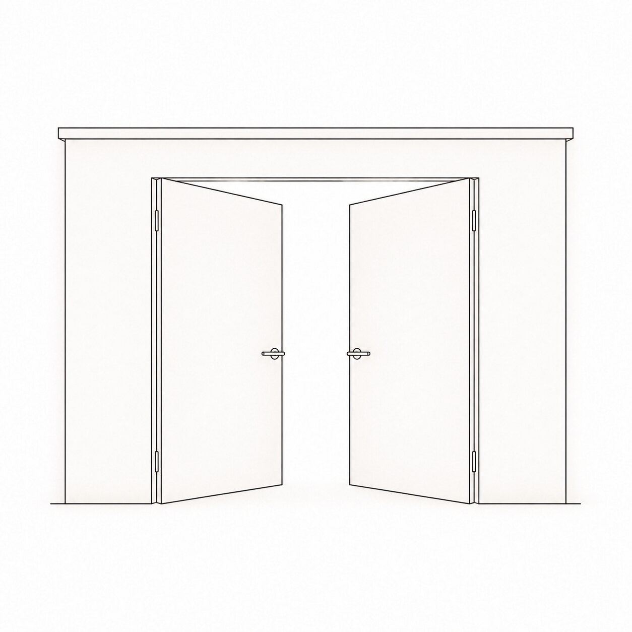 Porta a doppia anta
