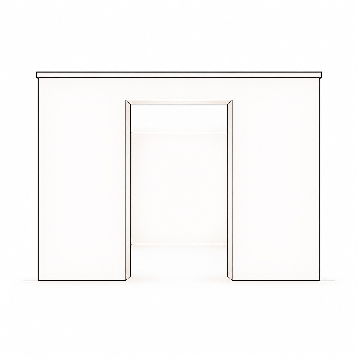 Apertura senza porta